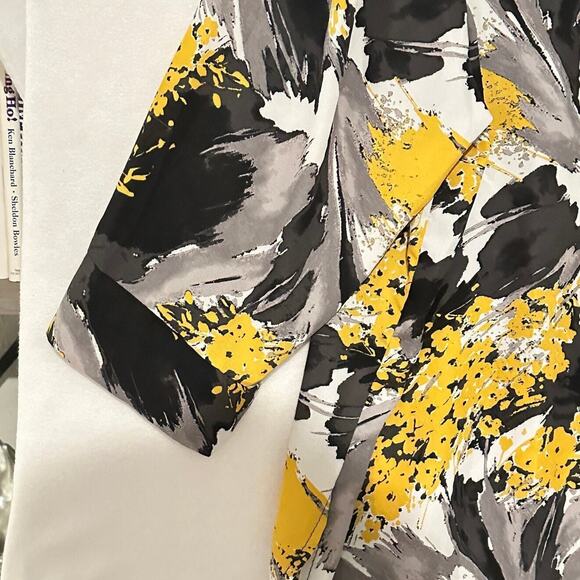 Ashley Stewart Abstract Popover Tunic Top Size 22/24 Professional Office Siren - Picture 4 of 8